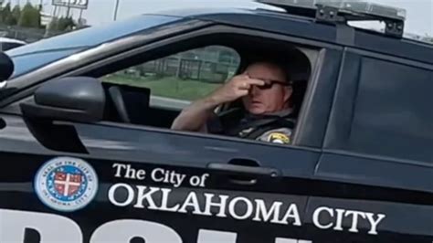Oklahoma City police officer stars on and off screen.